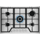 ELECTROLUX Encimera a gas . KGS7536SX. 5 zonas. Inoxidable. Zona Gigante